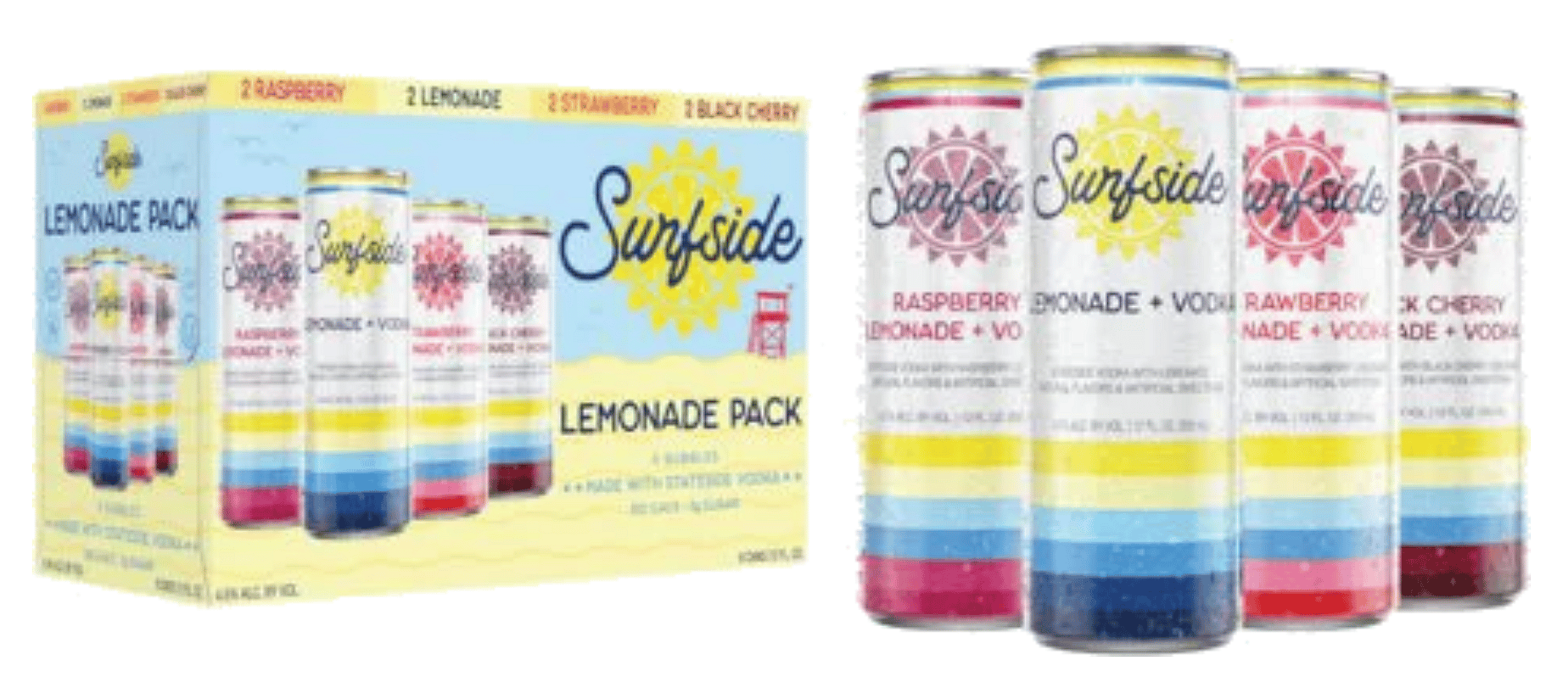 Surfside Lemonade Variety 8 Pack