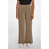 Khaki Wide Straight Leg Pants