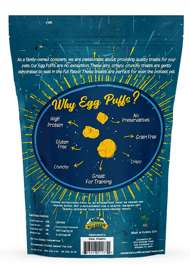 Egg Puffs Pet Treats