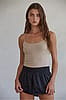 By Together Taupe Basic Full Length Cami