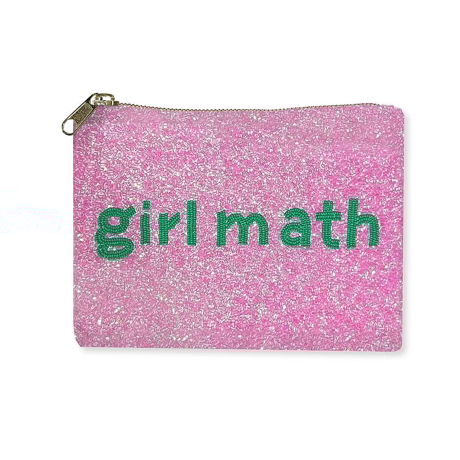 Beaded Bag- Girl Math