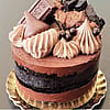Chocolate Overload Naked Individual Cake