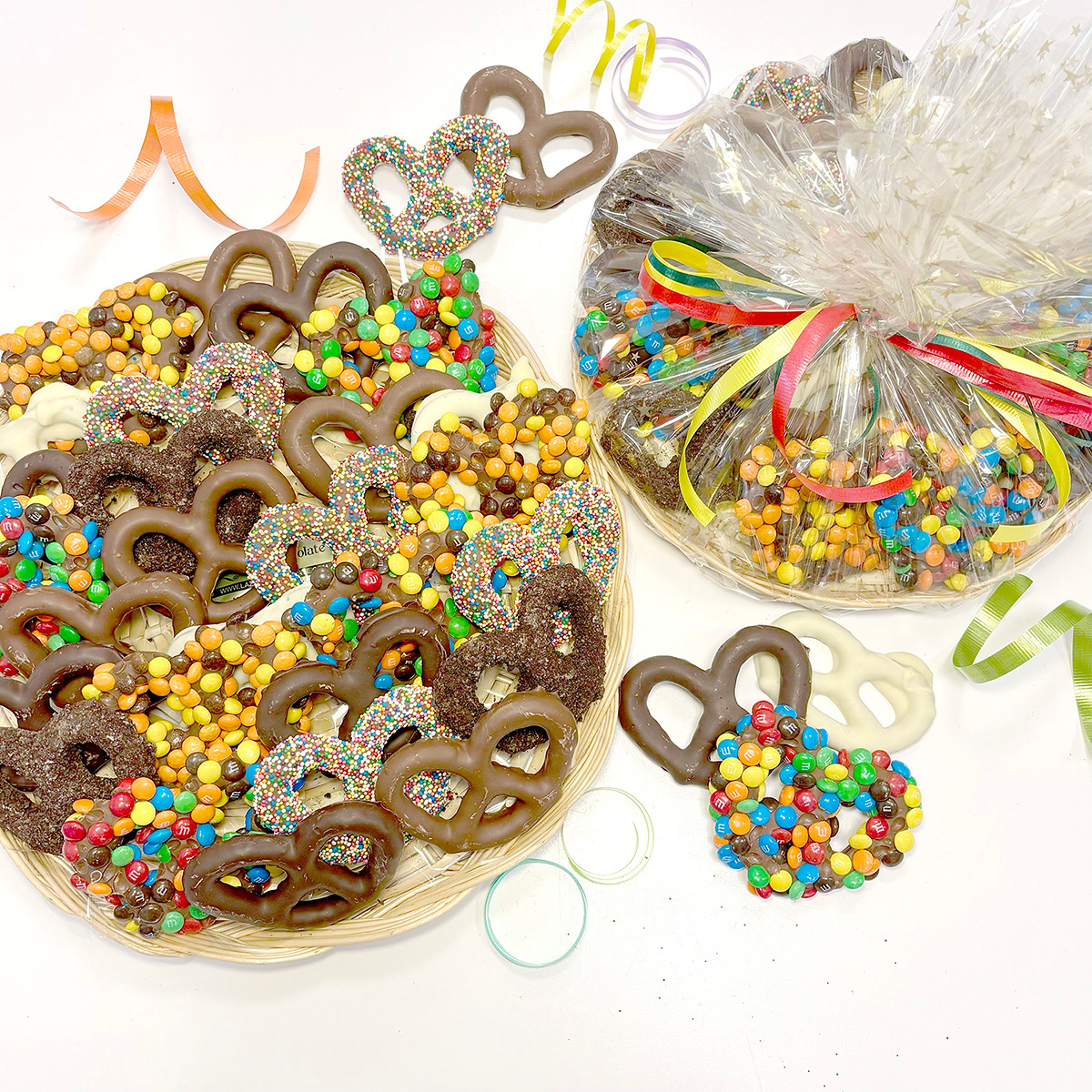 Gift Platter - Chocolate Covered Pretzels