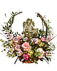 Arrangement with Statue (Warm colors)