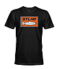 STLHD Standard Logo Black T-shirt, Adult XX-Large