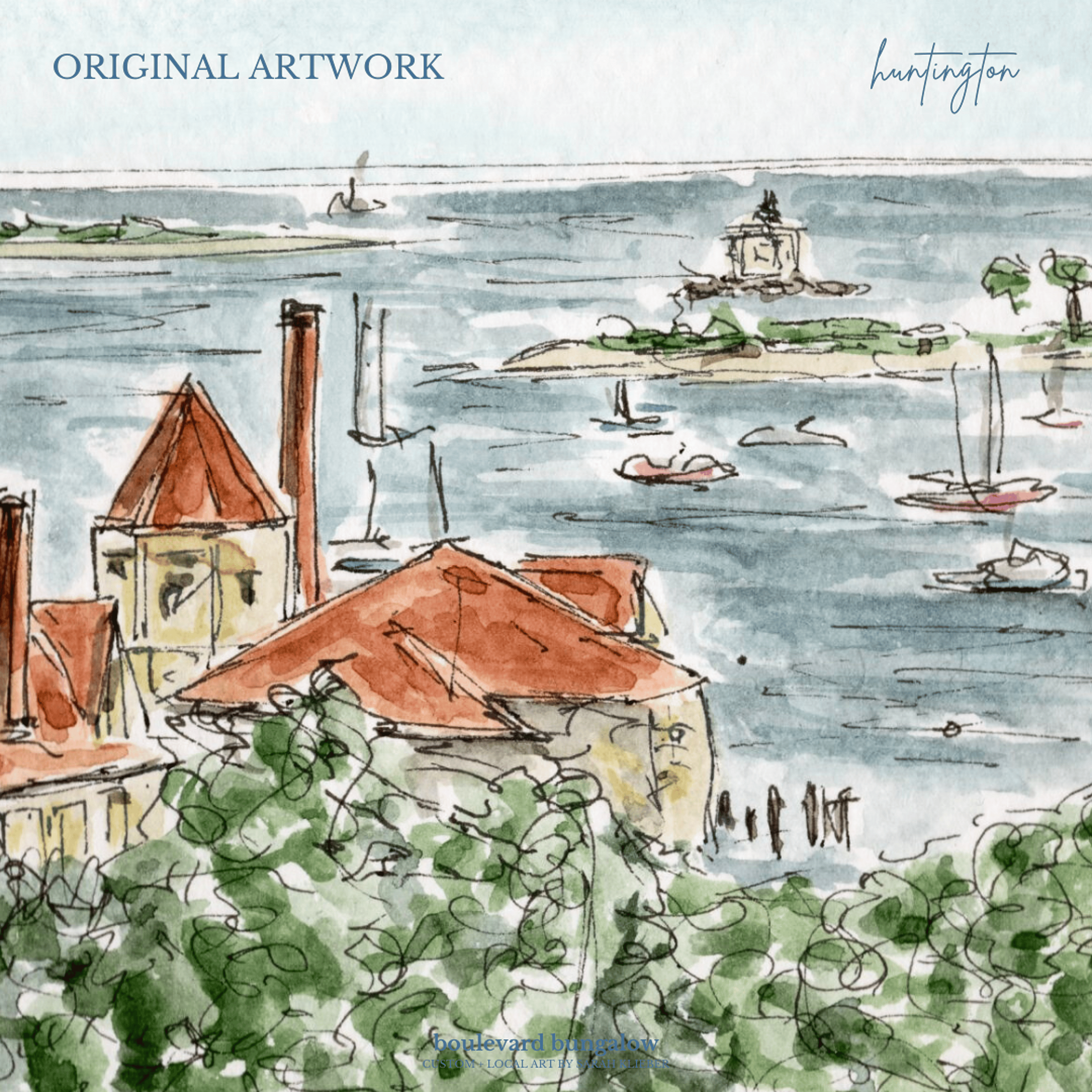 Huntington - Harbor 4x6