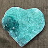 Green Fluorite Heart