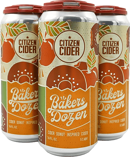 Citizen Cider Baker's Dozen 4pack Cans 16 oz