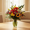 Pequa Colorful Vase Arrangment