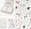 Garden Floral Canasta Cards with Points