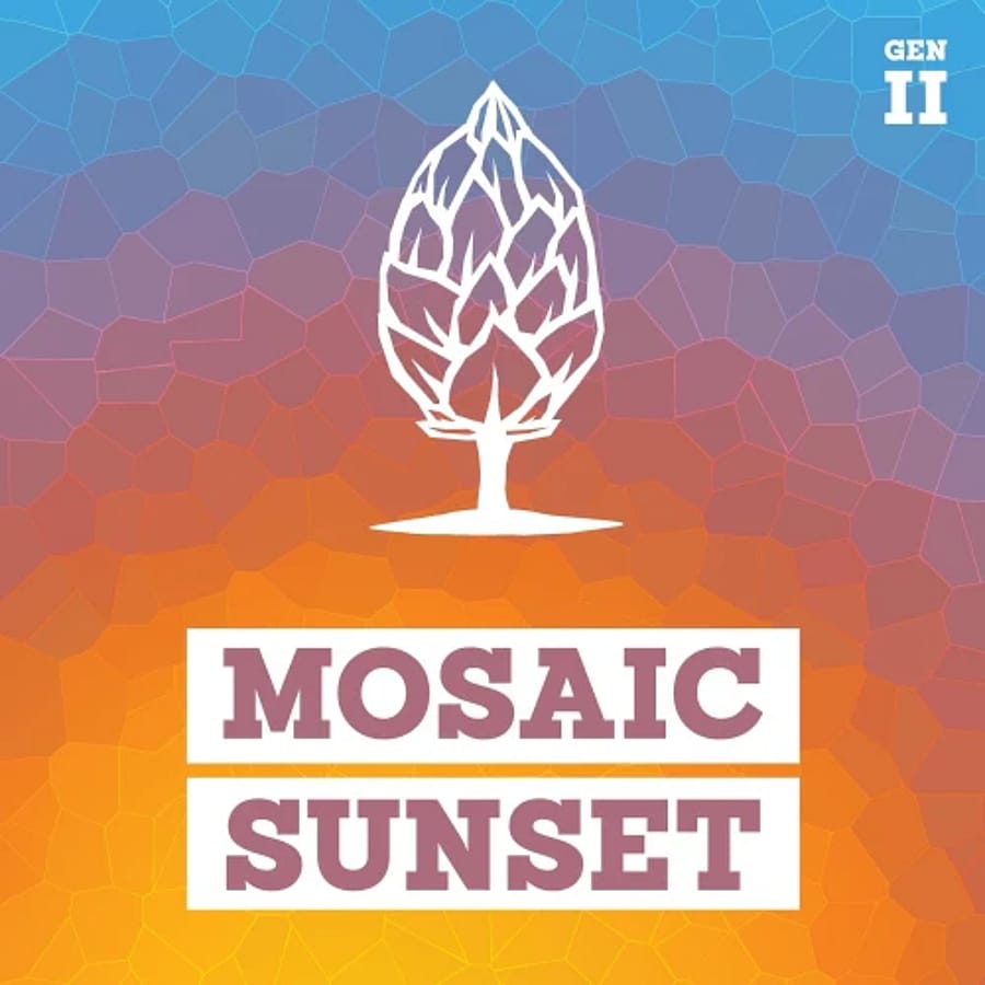 Beer Tree Brew Mosaic Sunset
