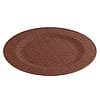Chocolate Wicker Charger Plate Set