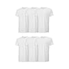 Fruit of the Loom Men's White Short Sleeve Crew, Size 2XL
