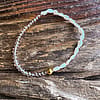Handmade Czech Crystal & Pearl Bracelet