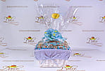 Baby Baskets with Chocolate and Candy