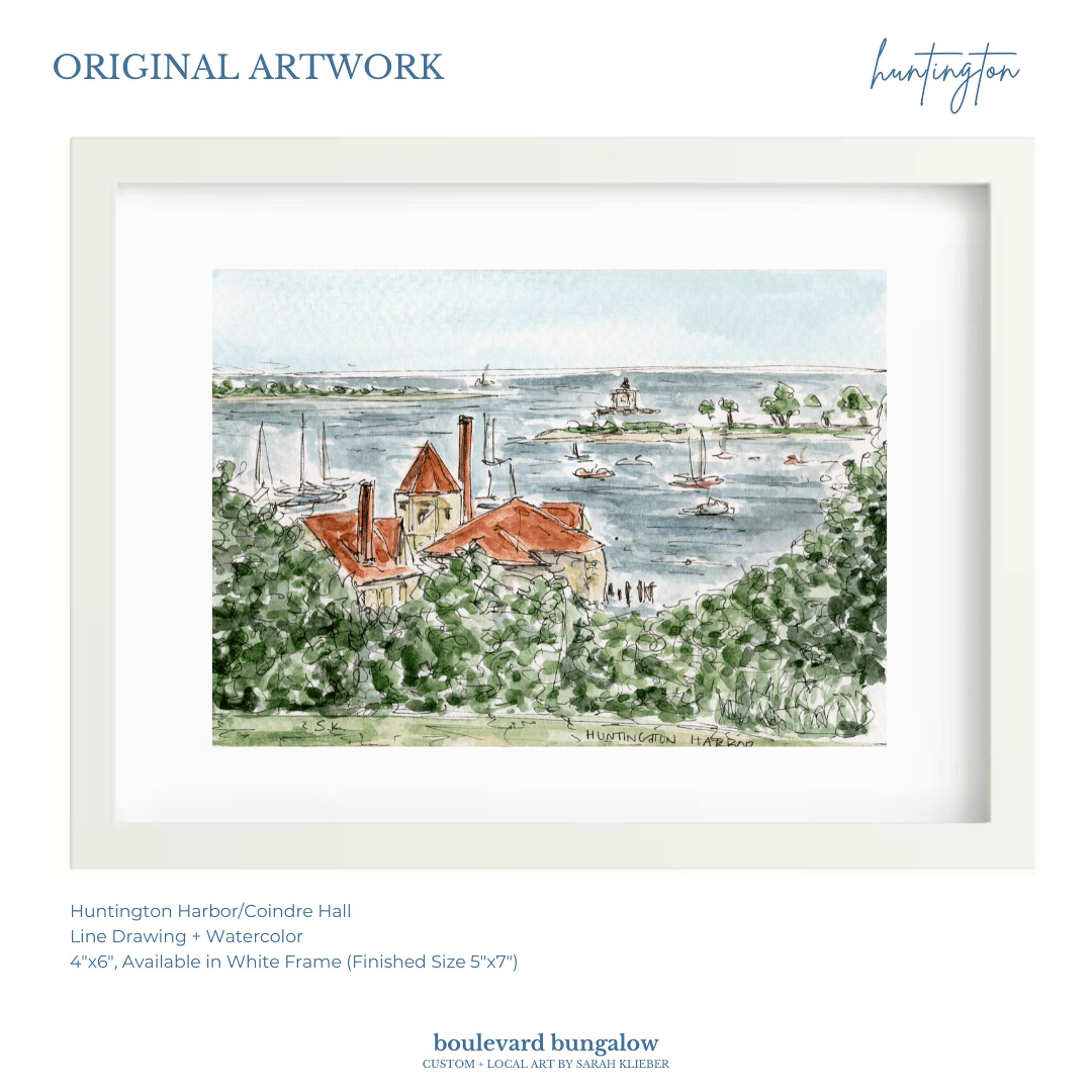 Huntington - Harbor 4x6