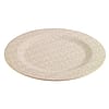 Cream Wicker Charger Plate Set
