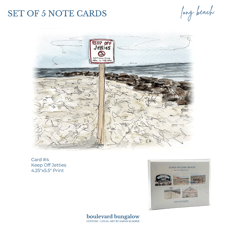 Long Beach Card Set 