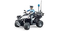 Bruder Police Quad w/ Policeman and Accessories