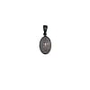 Morganite Sterling Silver Pendant Necklace Bali Design