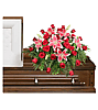Dedication of Love Casket Spray
