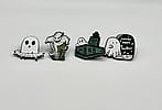 Graveyard Gang Enamel Pin Set (4-Pack) Limited Edition 