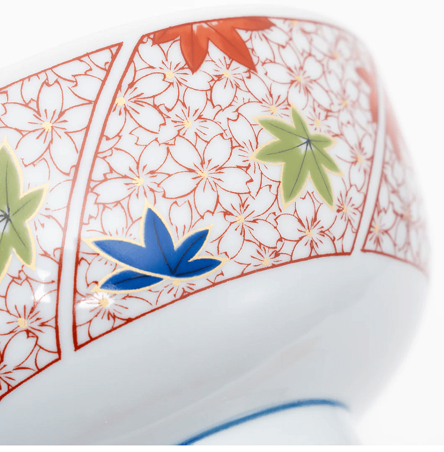 Japanese Cherry Blossom Donburi Bowl 5.5"