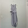 Jonathan Simkhai Asymmetric Wrap Oxford Shirt Dress