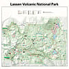 Printed Image Lassen Volcanic National Park Topographical Bandanna