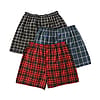 Fruit Of the Loom Men's Plaid Woven Tartan Boxer