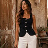 The luxe night top