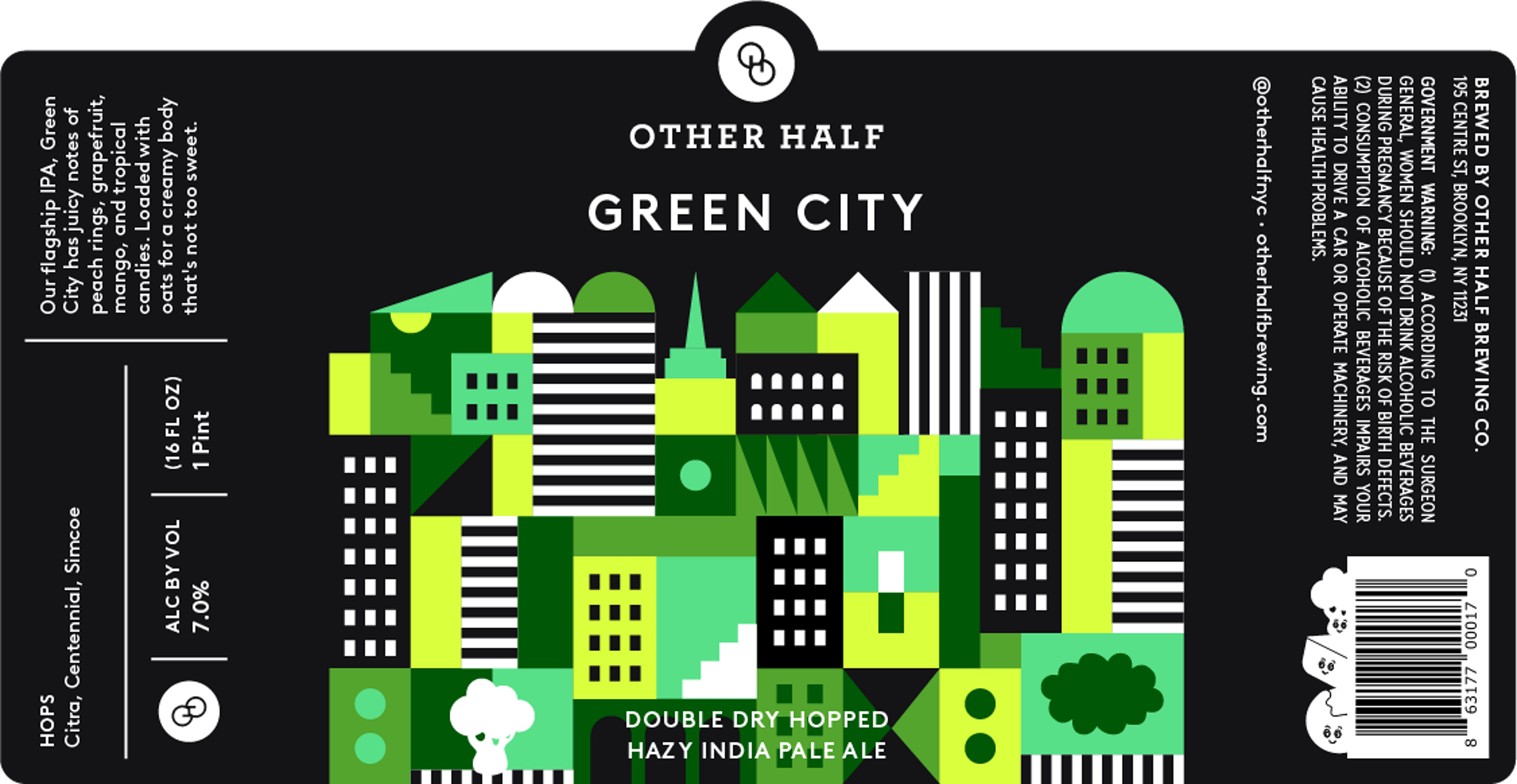 Other Half Brewing Green City Hazy IPA