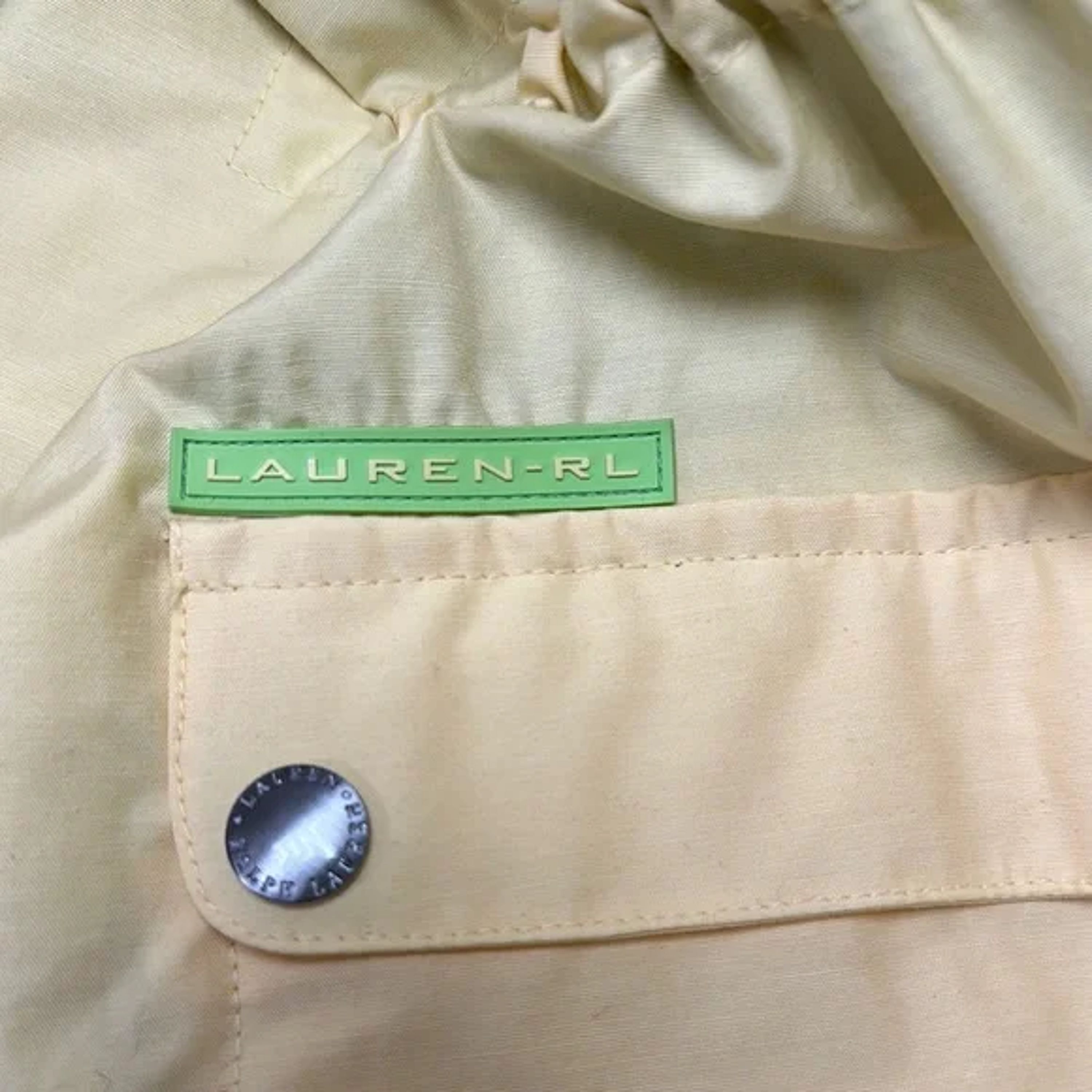 Ralph Lauren Green Sleeveless Jacket