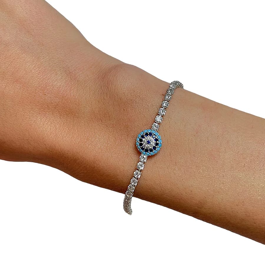 Private Label Evil Eye Zircon Bracelet