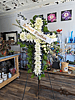 Sympathy Cross with Spray