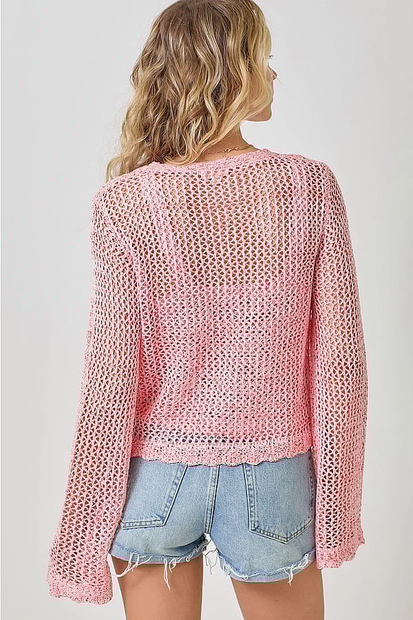 Breezy Crochet Cardigan