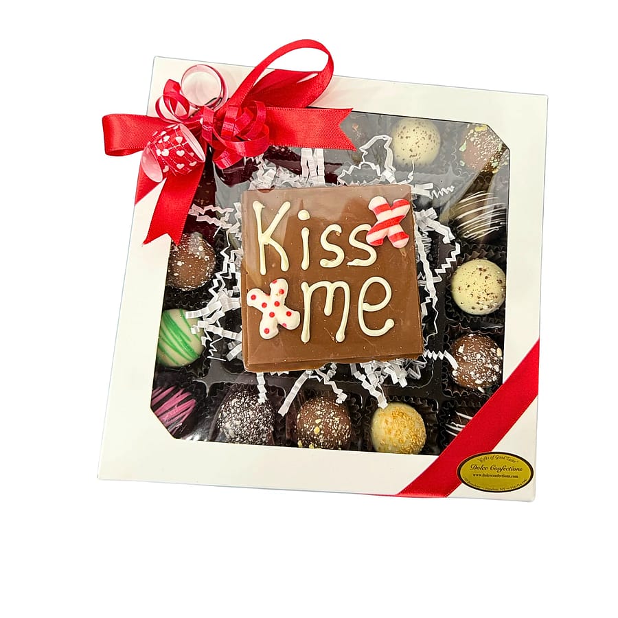 Message Box for Love – Chocolate with Personalized Message