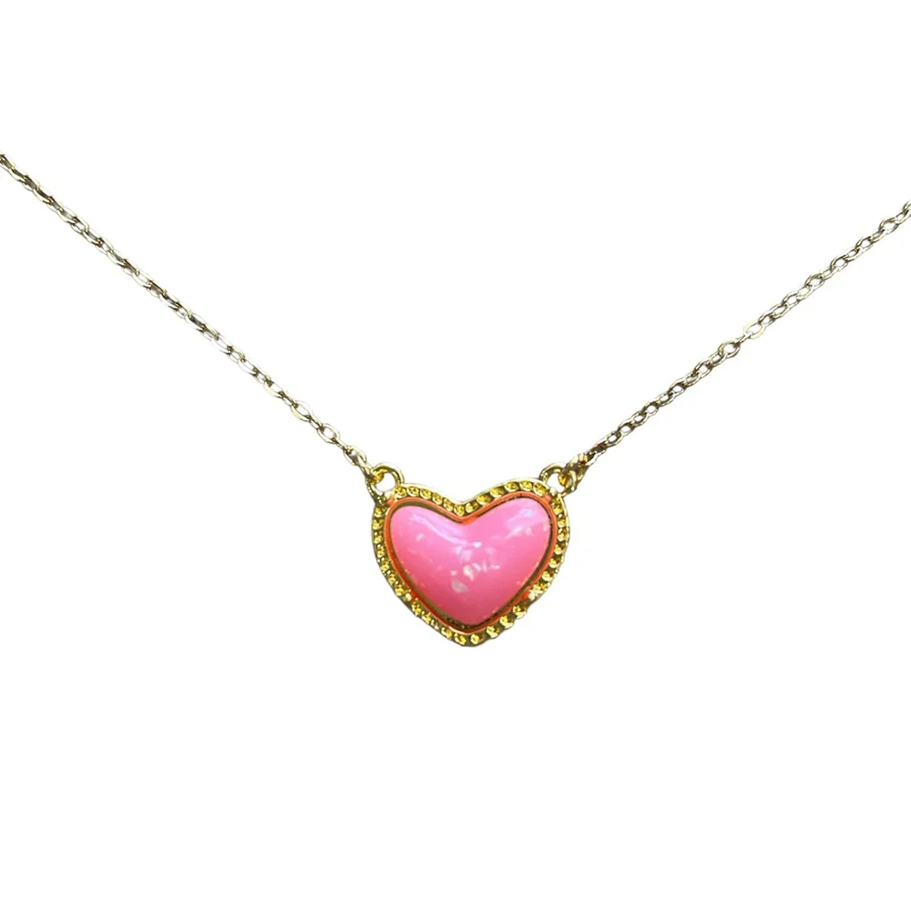Private Label Gold Heart Necklace