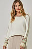 Meadow Trim Sweater Top
