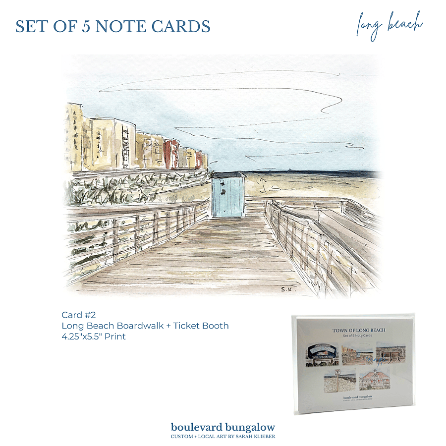 Long Beach Card Set 
