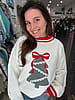Plaid Xmas Tree Sweater - Large