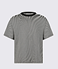 Oversized Tee - Black Stripe