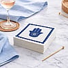 Linen-Feel Cocktail Napkins, Hamsa