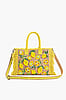 America & Beyond Lemon Fringe Tote