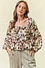 Woodland Whimsy Peplum Top