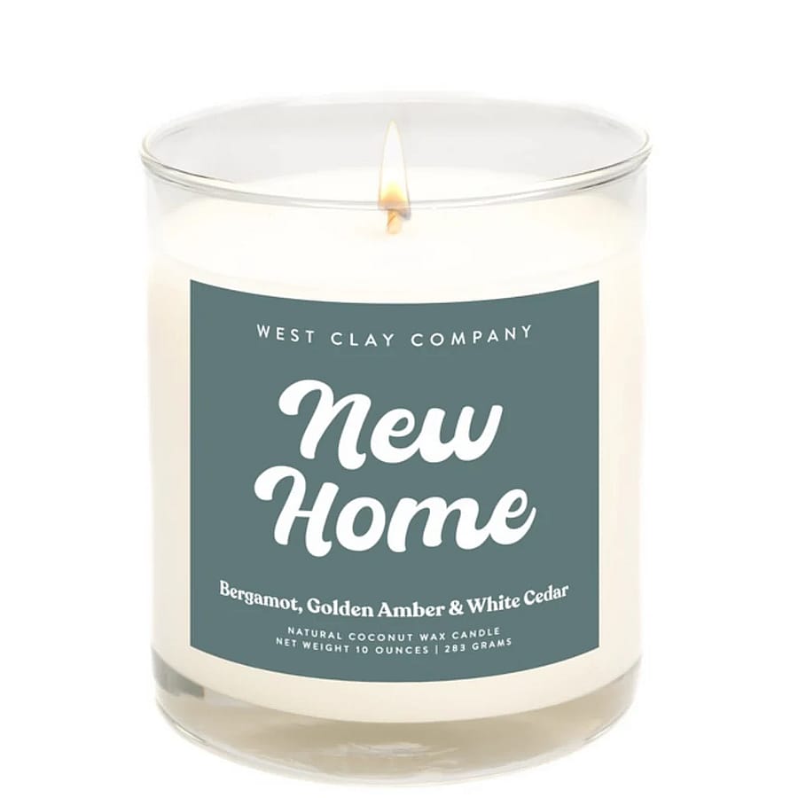 New Home Candle 🏠🍊 - Bergamot, Amber & White Cedar