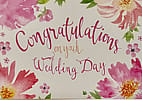 💐 Congratulations on Your Wedding Day Card