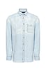 Tencel Shirt - Light Blue - Size Large