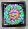 Breath In (Breath Intake) - 3d UV Reactive Painting on Canvas