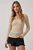 Crushed Lace Top